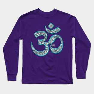 Celtic Knotwork Sacred OM Symbol Long Sleeve T-Shirt